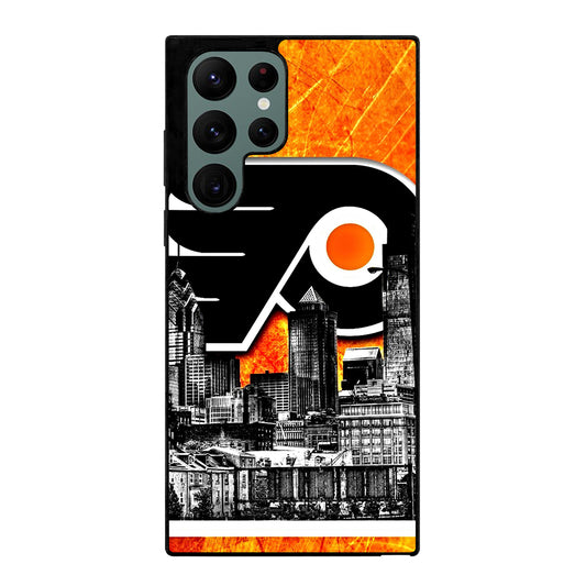 PHILADELPHIA FLYERS NHL LOGO 1 Samsung Galaxy S22 Ultra Case Cover