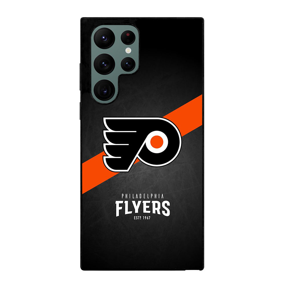 PHILADELPHIA FLYERS NHL LOGO 3 Samsung Galaxy S22 Ultra Case Cover