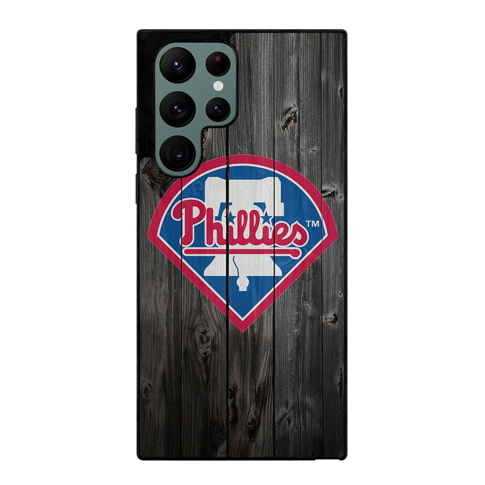 PHILADELPHIA PHILLIES MLB LOGO 3 Samsung Galaxy S22 Ultra Case Cover