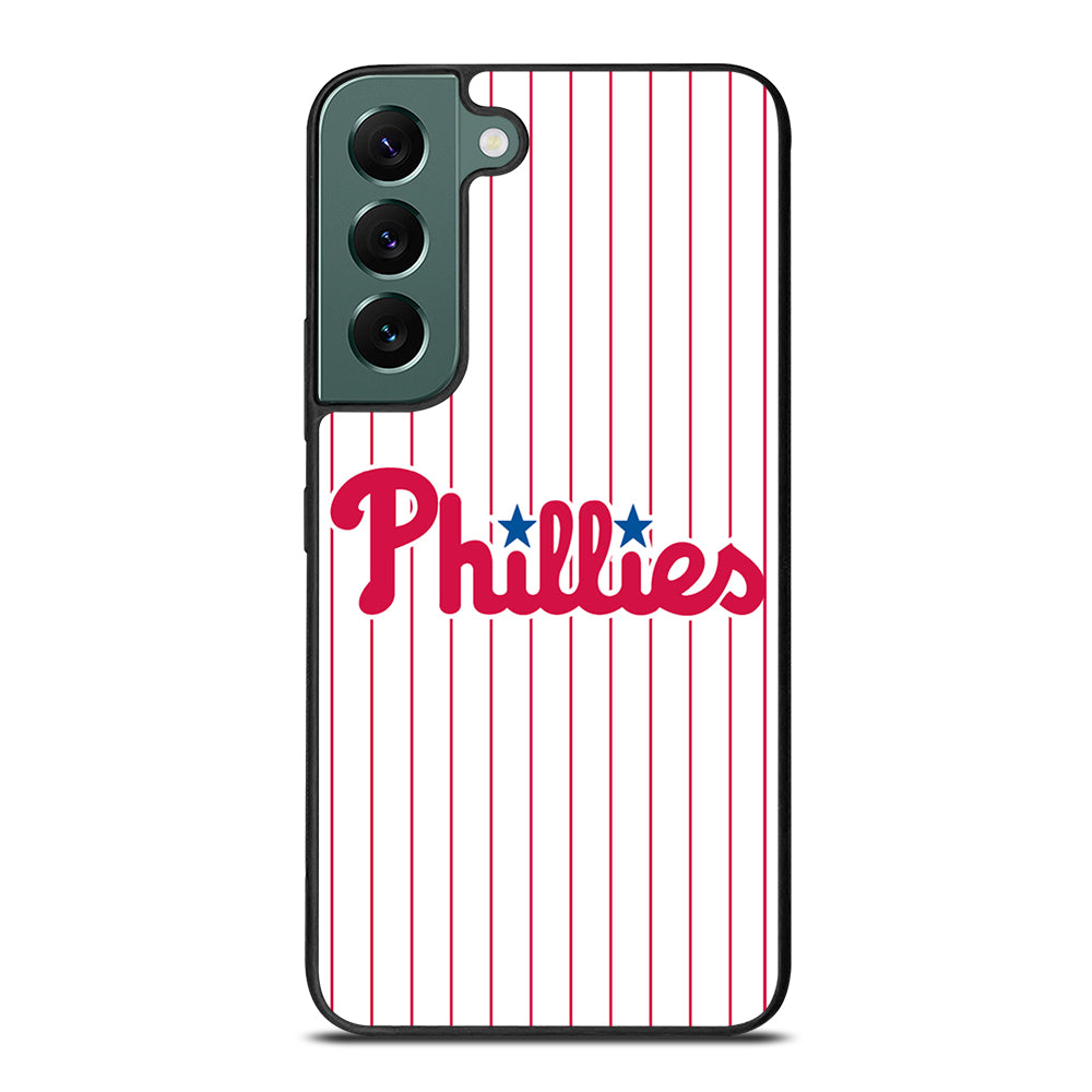 PHILADELPHIA PHILLIES MLB STRIPE Samsung Galaxy S22 Case Cover