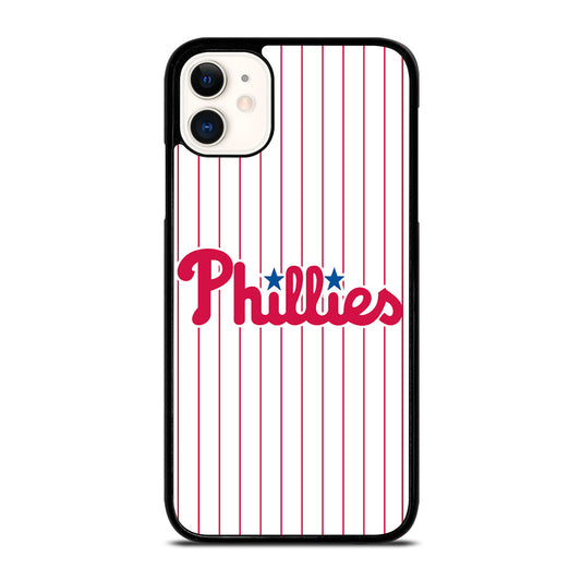 PHILADELPHIA PHILLIES MLB STRIPE iPhone 11 Case Cover