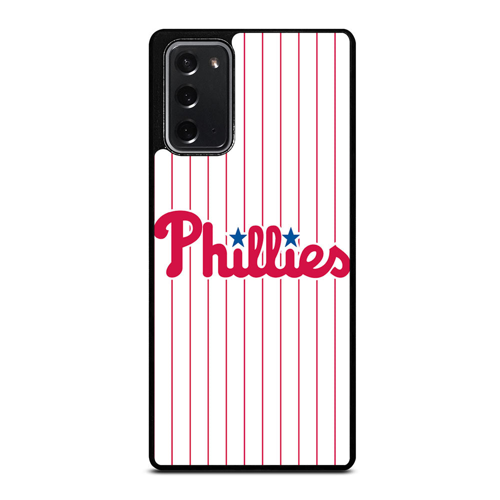 PHILADELPHIA PHILLIES MLB STRIPE Samsung Galaxy Note 20 Case Cover