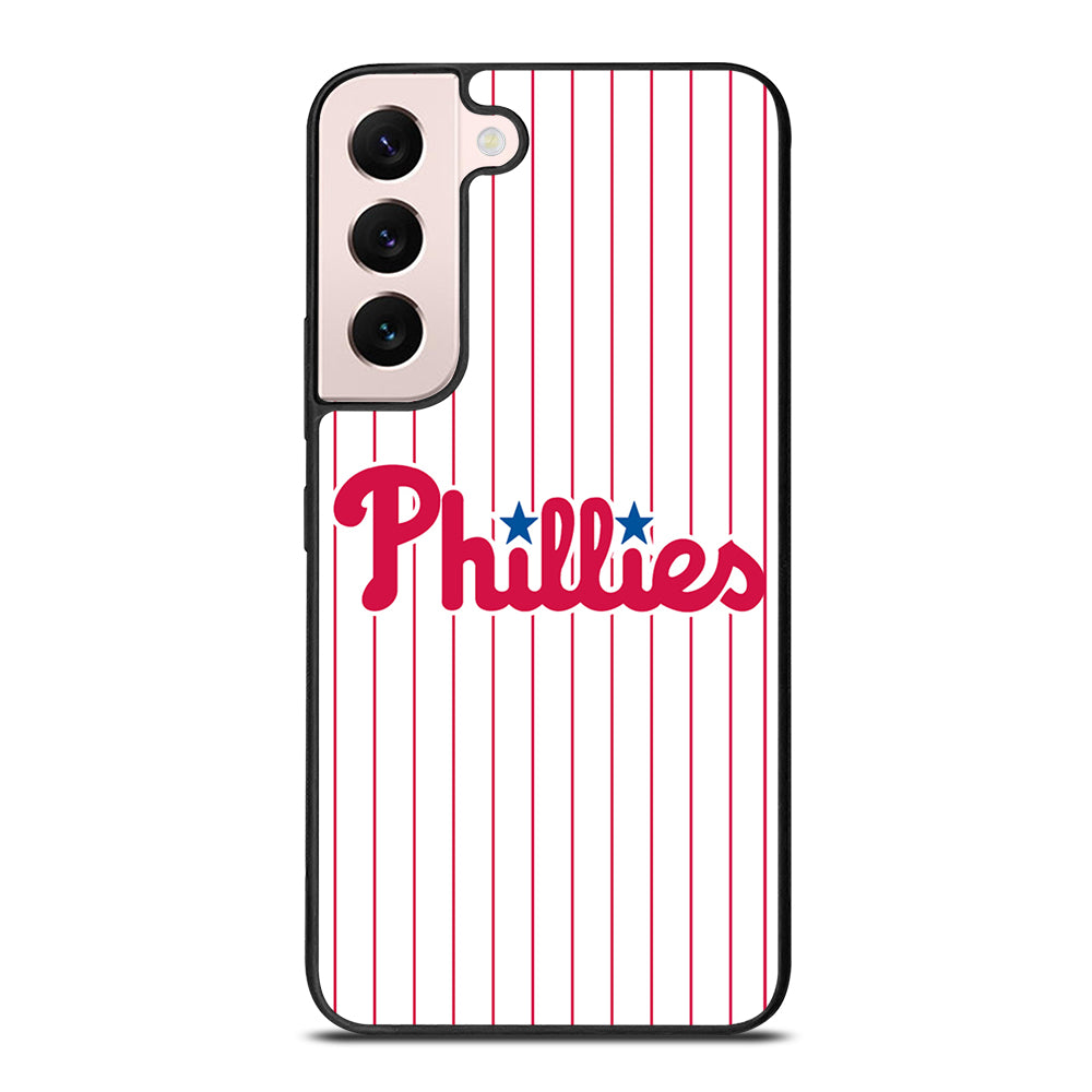 PHILADELPHIA PHILLIES MLB STRIPE Samsung Galaxy S22 Plus Case Cover