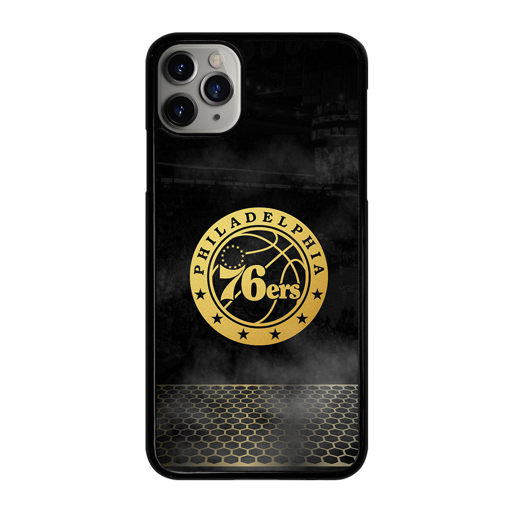 PHILADELPHIA 76ERS GOLD LOGO iPhone 11 Pro Max Case Cover