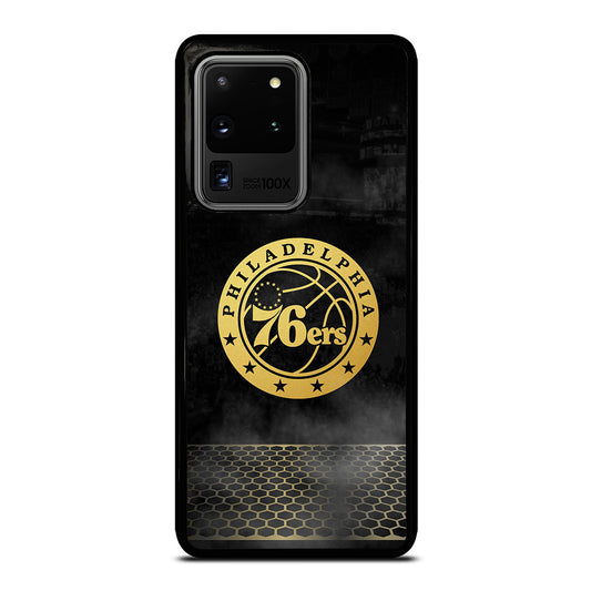 PHILADELPHIA 76ERS GOLD LOGO Samsung Galaxy S20 Ultra Case Cover