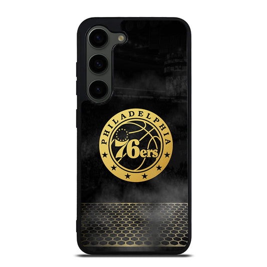 PHILADELPHIA 76ERS GOLD LOGO Samsung Galaxy S23 Plus Case Cover