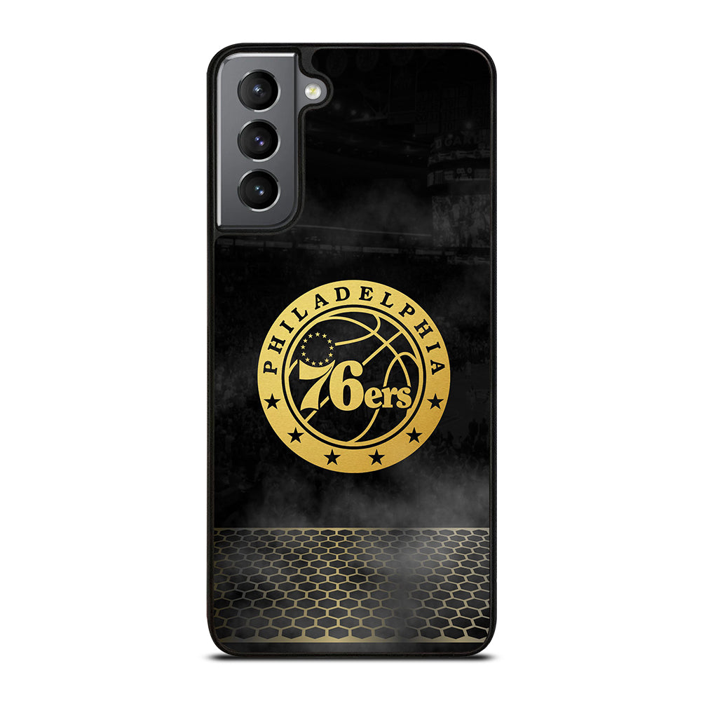 PHILADELPHIA 76ERS GOLD LOGO Samsung Galaxy S21 Plus Case Cover