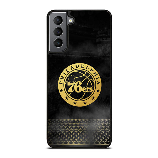 PHILADELPHIA 76ERS GOLD LOGO Samsung Galaxy S21 Plus Case Cover