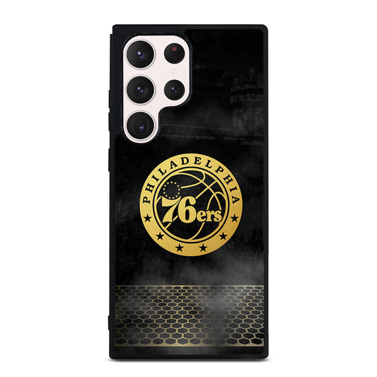 PHILADELPHIA 76ERS GOLD LOGO Samsung Galaxy S23 Ultra Case Cover