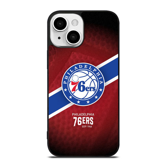 PHILADELPHIA 76ERS NBA iPhone 13 Mini Case Cover