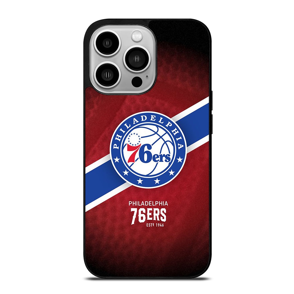 PHILADELPHIA 76ERS NBA iPhone 14 Pro Case Cover