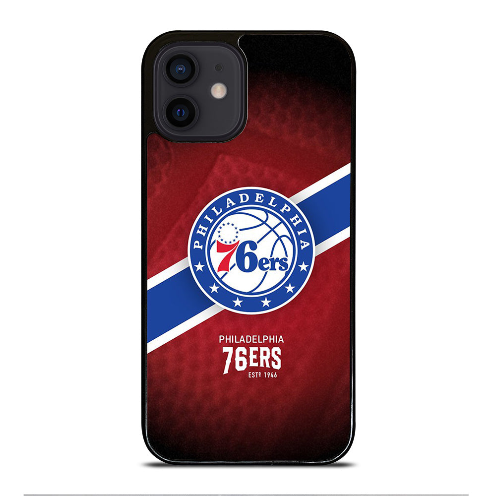 PHILADELPHIA 76ERS NBA iPhone 12 Mini Case Cover
