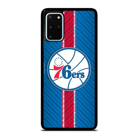PHILADELPHIA 76ERS STRIPE EMBLEM Samsung Galaxy S20 Plus Case Cover