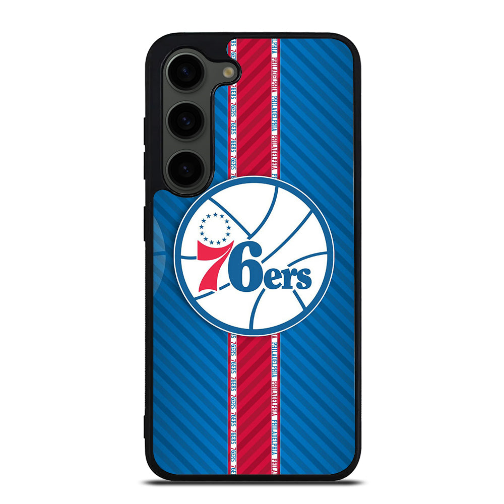 PHILADELPHIA 76ERS STRIPE EMBLEM Samsung Galaxy S23 Plus Case Cover