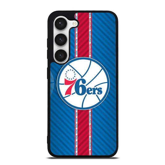 PHILADELPHIA 76ERS STRIPE EMBLEM Samsung Galaxy S23 Case Cover