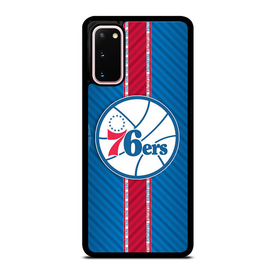 PHILADELPHIA 76ERS STRIPE EMBLEM Samsung Galaxy S20 Case Cover