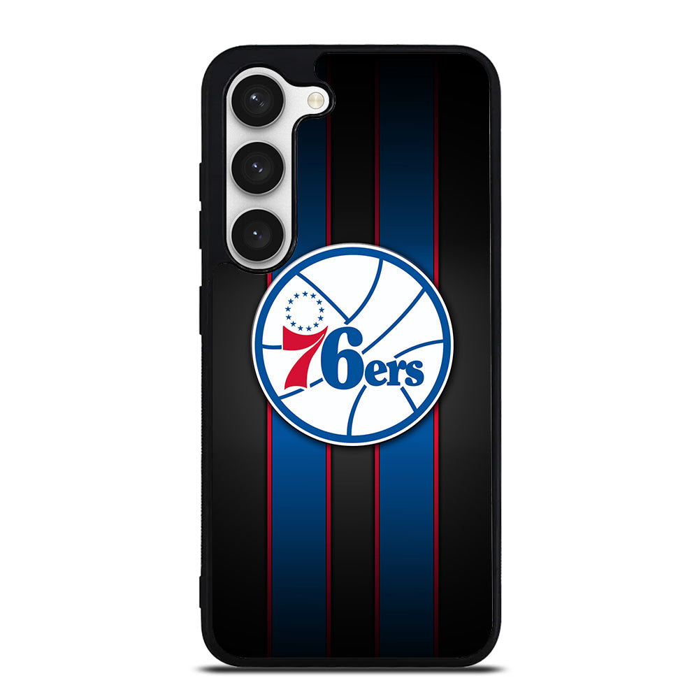 PHILADELPHIA 76ERS STRIPE LOGO Samsung Galaxy S23 Case Cover