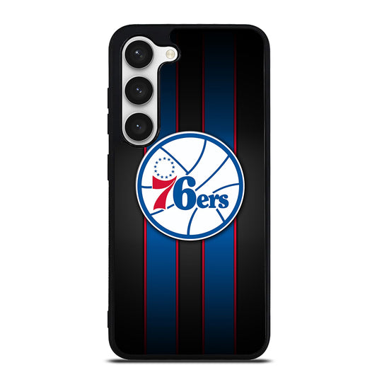 PHILADELPHIA 76ERS STRIPE LOGO Samsung Galaxy S23 Case Cover