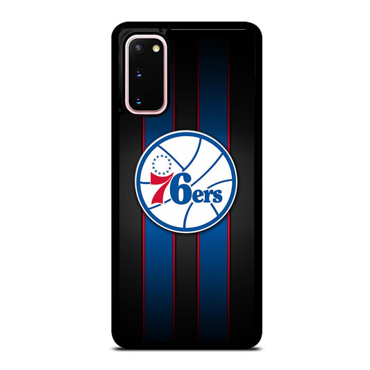 PHILADELPHIA 76ERS STRIPE LOGO Samsung Galaxy S20 Case Cover