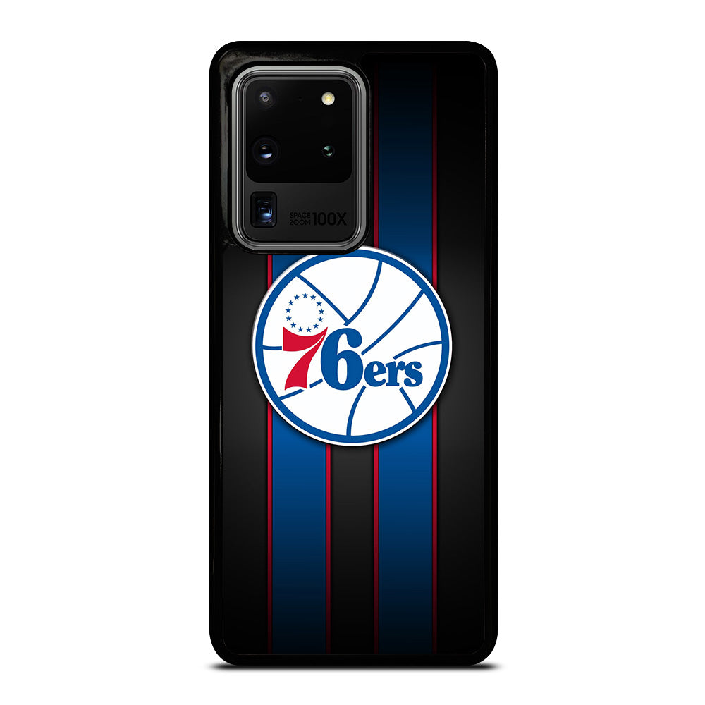 PHILADELPHIA 76ERS STRIPE LOGO Samsung Galaxy S20 Ultra Case Cover