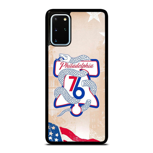 PHILADELPHIA 76ERS VINTAGE LOGO Samsung Galaxy S20 Plus Case Cover