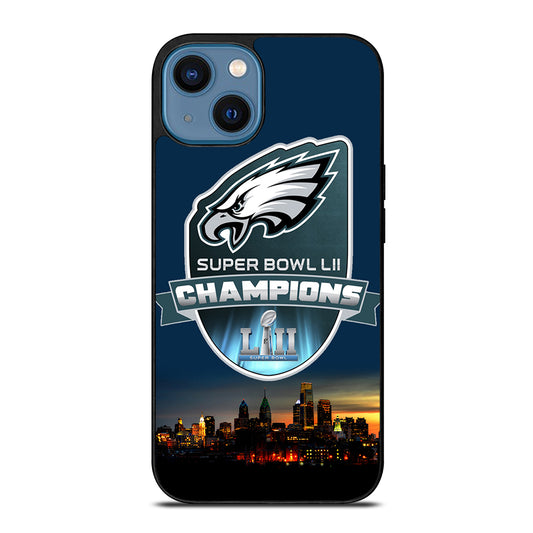 PHILADELPHIA EAGLES CHAMPIONS iPhone 14 Case Cover
