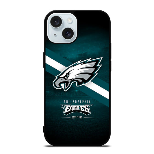 PHILADELPHIA EAGLES NFL LOGO 2 iPhone 15 Case Cover