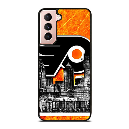 PHILADELPHIA FLYERS NHL LOGO 1 Samsung Galaxy S21 Case Cover