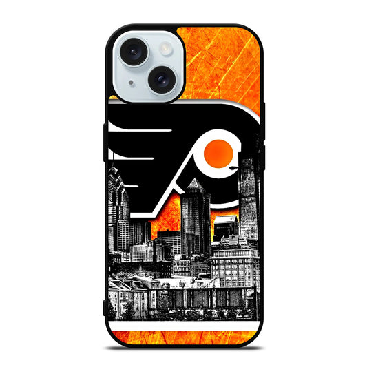 PHILADELPHIA FLYERS NHL LOGO 1 iPhone 15 Case Cover