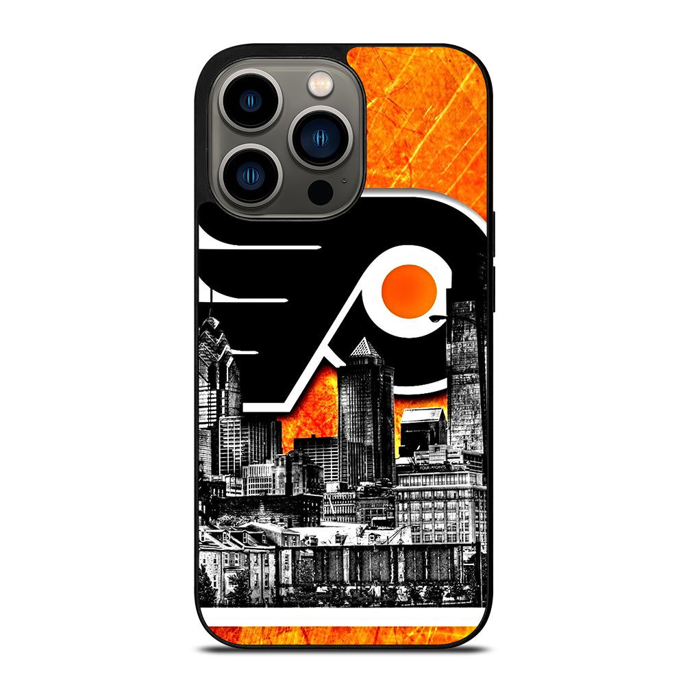 PHILADELPHIA FLYERS NHL LOGO 1 iPhone 13 Pro Case Cover