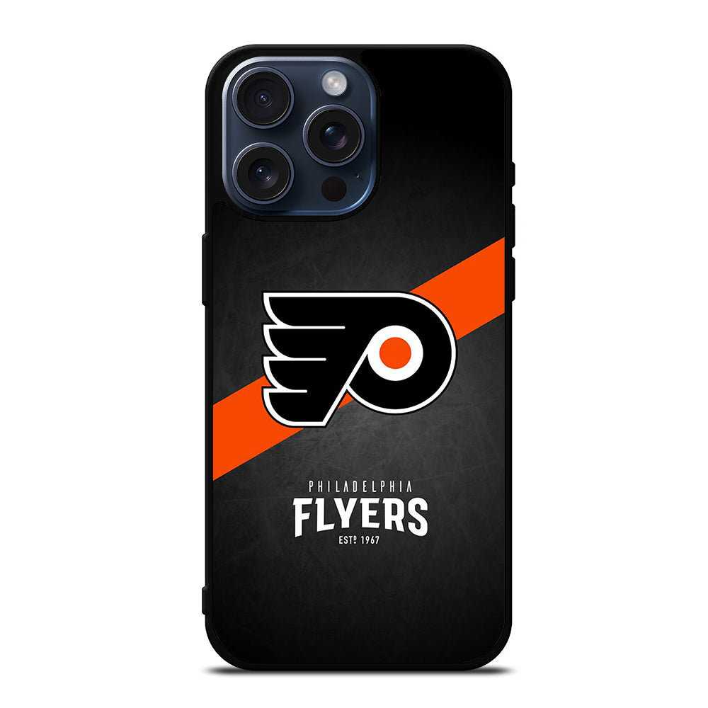 PHILADELPHIA FLYERS NHL LOGO 3 iPhone 15 Pro Max Case Cover