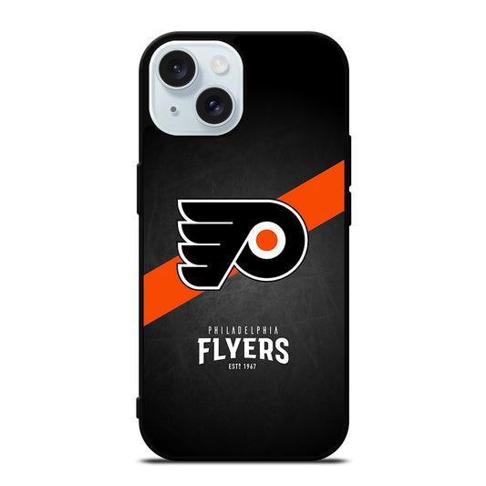 PHILADELPHIA FLYERS NHL LOGO 3 iPhone 15 Case Cover