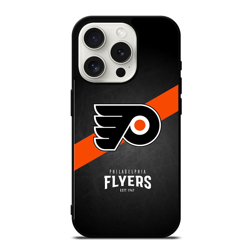 PHILADELPHIA FLYERS NHL LOGO 3 iPhone 15 Pro Case Cover