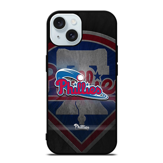PHILADELPHIA PHILLIES MLB LOGO 1 iPhone 15 Case Cover