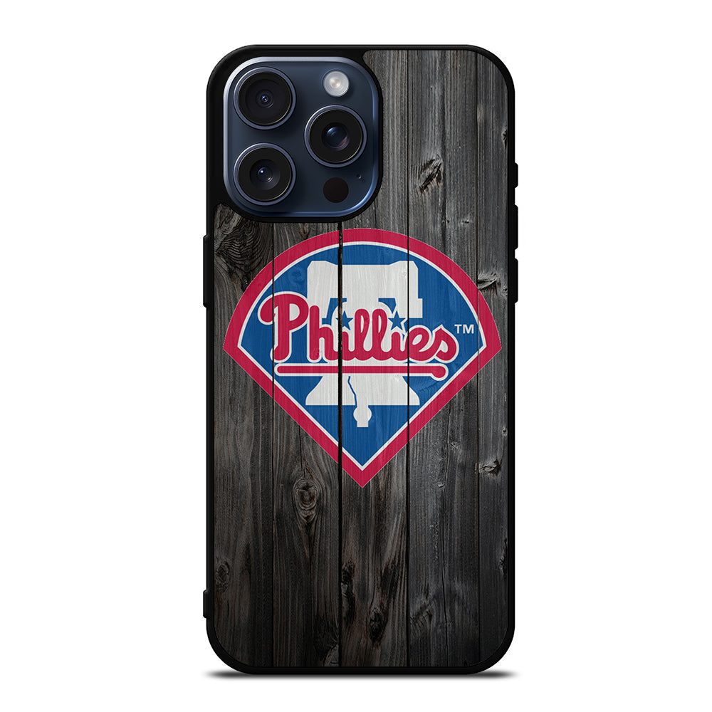PHILADELPHIA PHILLIES MLB LOGO 3 iPhone 15 Pro Max Case Cover