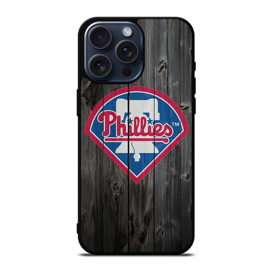 PHILADELPHIA PHILLIES MLB LOGO 3 iPhone 15 Pro Max Case Cover