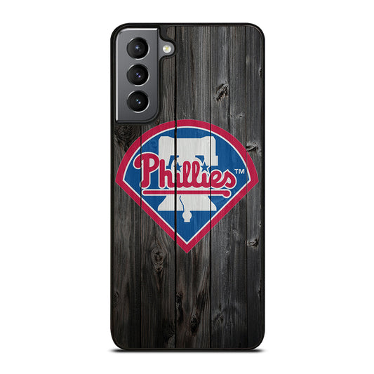 PHILADELPHIA PHILLIES MLB LOGO 3 Samsung Galaxy S21 Plus Case Cover
