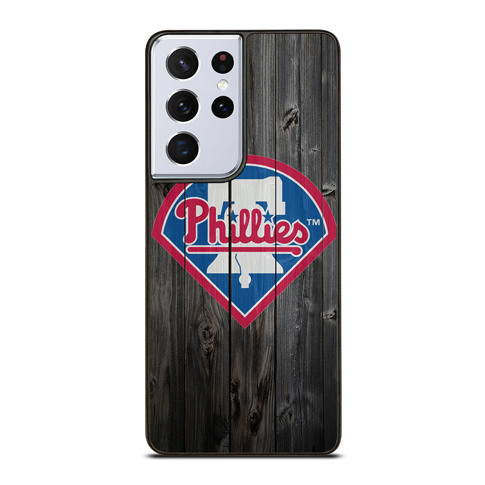 PHILADELPHIA PHILLIES MLB LOGO 3 Samsung Galaxy S21 Ultra Case Cover