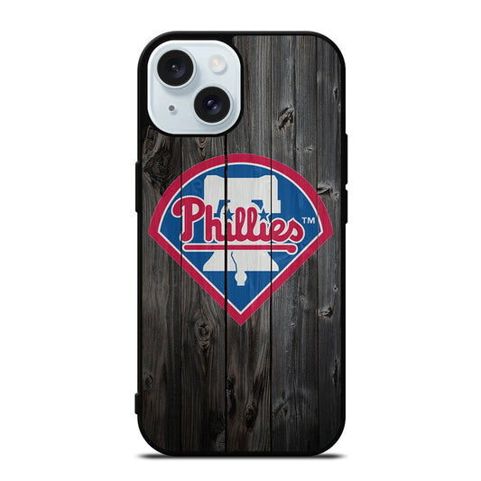 PHILADELPHIA PHILLIES MLB LOGO 3 iPhone 15 Case Cover