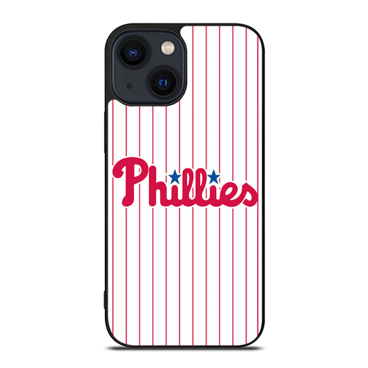 PHILADELPHIA PHILLIES MLB STRIPE iPhone 14 Plus Case Cover