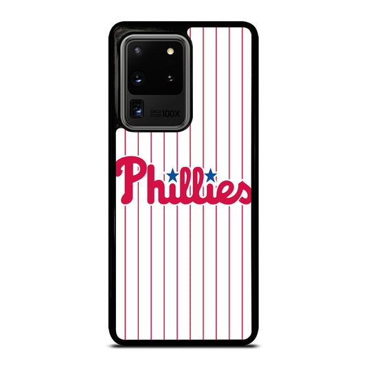 PHILADELPHIA PHILLIES MLB STRIPE Samsung Galaxy S20 Ultra Case Cover