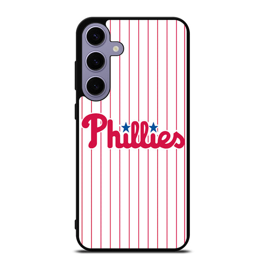PHILADELPHIA PHILLIES MLB STRIPE Samsung Galaxy S24 Plus Case Cover