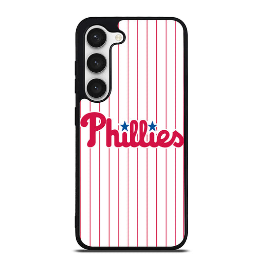 PHILADELPHIA PHILLIES MLB STRIPE Samsung Galaxy S23 Case Cover