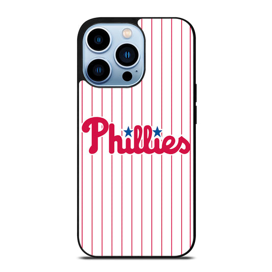 PHILADELPHIA PHILLIES MLB STRIPE iPhone 13 Pro Max Case Cover