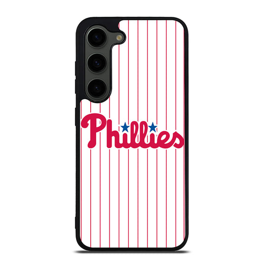 PHILADELPHIA PHILLIES MLB STRIPE Samsung Galaxy S23 Plus Case Cover