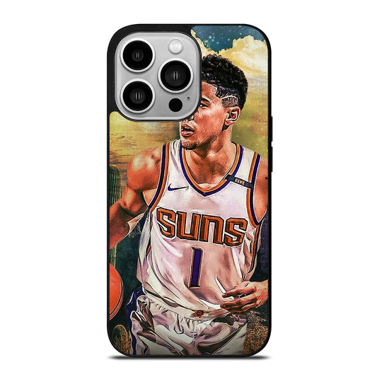 PHOENIX SUNS DEVIN BOOKER BASKETBALL iPhone 14 Pro Case Cover