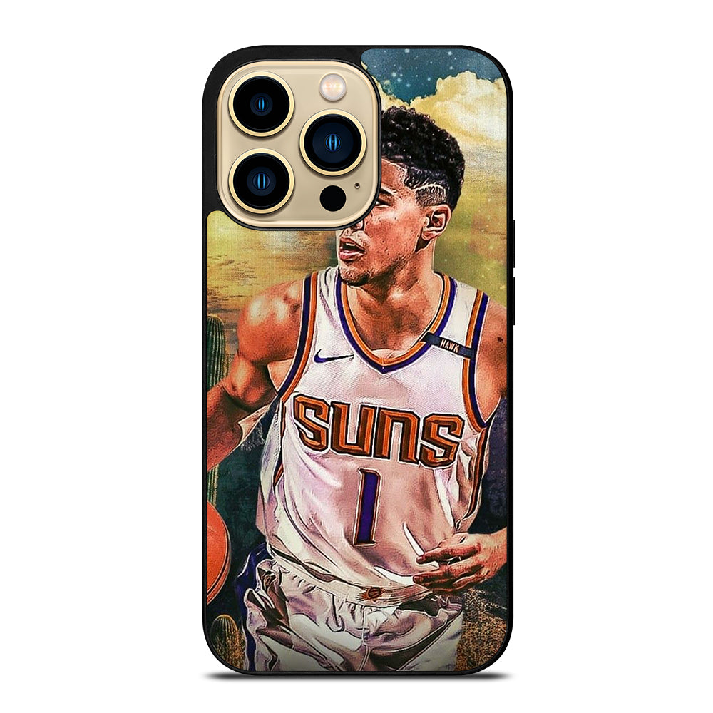 PHOENIX SUNS DEVIN BOOKER BASKETBALL iPhone 14 Pro Max Case Cover
