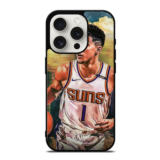 PHOENIX SUNS DEVIN BOOKER BASKETBALL iPhone 15 Pro Case Cover