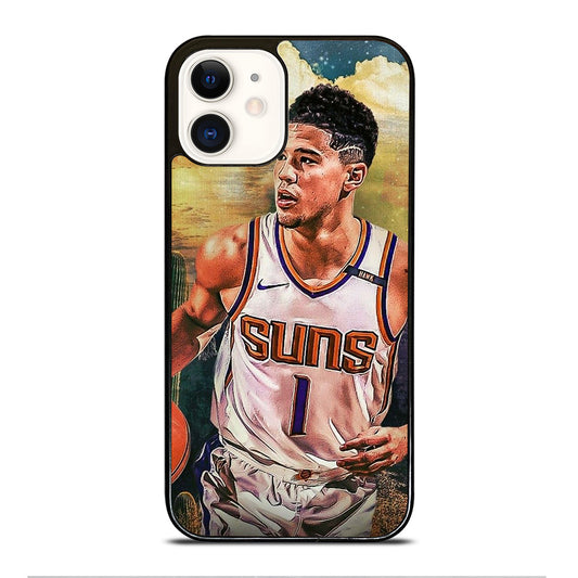 PHOENIX SUNS DEVIN BOOKER BASKETBALL iPhone 12 Case Cover