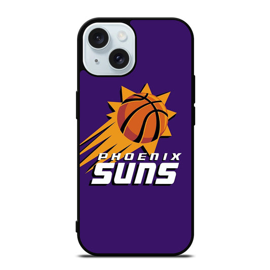 PHOENIX SUNS LOGO BASEKTBALL iPhone 15 Case Cover